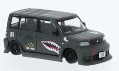 BM Creations Toyota bB 2000 - ncp31, dunkeloliv/Dekor, 1:64, Clearance