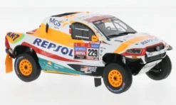 IXO Toyota GR DKR Hilux Evo T1+, Rally Dakar, 2023, #229, I.E.Pujol/J.Valcarcel, 1:43,