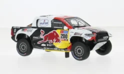 IXO Toyota GR DKR Hilux Evo T1+, Rally Dakar, 2023, #200, N.Al-Attiyah/M.Baumel, 1:43, Hot