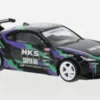 Tarmac Works Toyota GR86 HKS, schwarz, 1:64, Sale