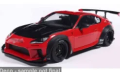 Solido Toyota GR86 LBWK Body Kit, rot/schwarz, 2024, 1:18, Outlet