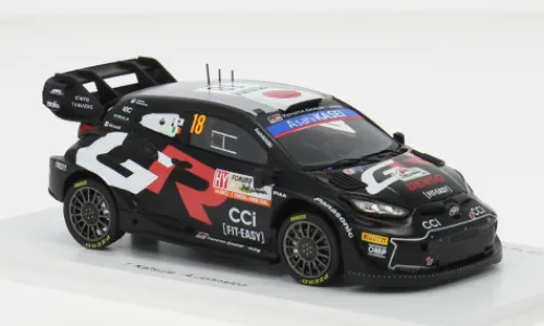 Spark Toyota GR Yaris Rally1 Hybrid, Rally Japan, 2024, #18, T.Katsuta/A.Johnston, 1:43, Discount