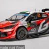 IXO Toyota GR Yaris Rally1, Rallye Monte Carlo, 2026, #33, E.Evans/S.Martin, 1:18, New