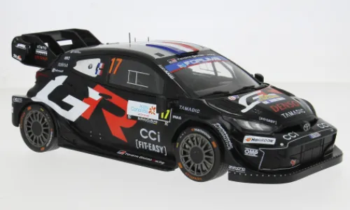 IXO Toyota GR Yaris Rally1, Rally Islas Canaris, 2025, #17, S.Ogier/V.Landais, 1:18,