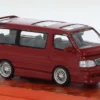 Tarmac Works Toyota Hiace Waggon Custom, dunkelrot, 1:64, Hot