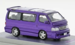 Tarmac Works Toyota Hiace Waggon Custom, violett, 1:64, New