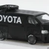 Tarmac Works Toyota Hiace Widebody, schwarz, 1:64,