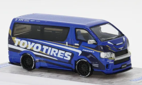Tarmac Works Toyota Hiace Widebody, Toyo Tires, 1:64, Sale