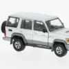 BM Creations Toyota Land Cruiser LC76, silber, 1:64, Outlet