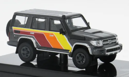Para64 Toyota Land Cruiser 76, schwarz/Dekor, 2014, 1:64, Outlet