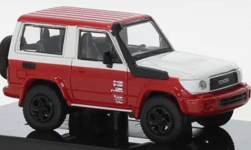 Para64 Toyota Land Cruiser 71 SWB, rot/weiss, 2014, 1:64, Sale