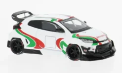 Pop Race Toyota Pandem GR Yaris, weiss/Dekor, 1:64, New
