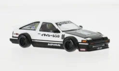 Mini GT Toyota Sprinter Trueno (AE86), weiss/schwarz, Advan, 1:64, Discount