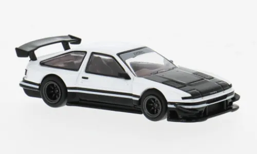 Tarmac Works Toyota Sprinter Trueno (AE86), weiss/schwarz, 1:64,