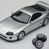 WhelArt Toyota Supra A80, silber, 1992, 1:18, New