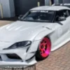 Solido Toyota Supra GR, weiss/pink, 2025, 1:18,