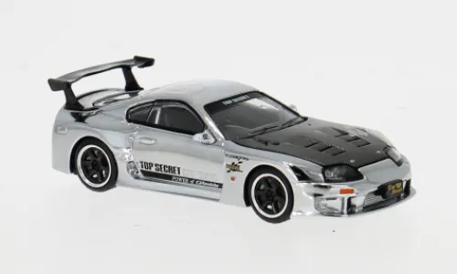 Pop Race Toyota Supra GT300, silber, 1:64, Discount