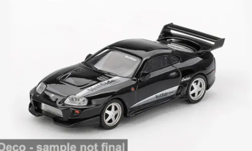 Mini GT Toyota Supra MK4 (A80), schwarz, 2011, 1:64, Hot