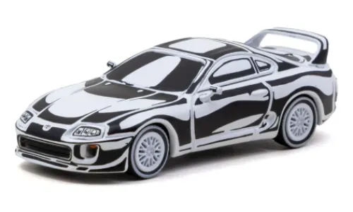 Tarmac Works Toyota Supra, silber, 1:64, Outlet