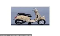 Maisto Vespa GT 250, beige, 2006, 1:18, Outlet