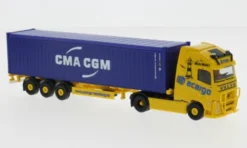 Herpa Volvo FH GL XL, acargo / CMA-CGM, 1:87,