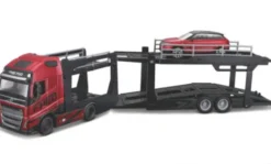Bburago Volvo FH16 GL 750 XXL, rot/Dekor, 1:43, Clearance