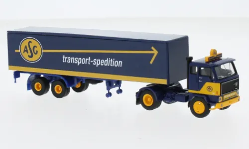 Brekina Volvo F 89 Koffer-SZ, 1972, ASG, 1:87, Clearance