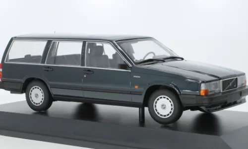 Minichamps Volvo 740 GL Break, dunkelgrau, 1986, 1:18, New