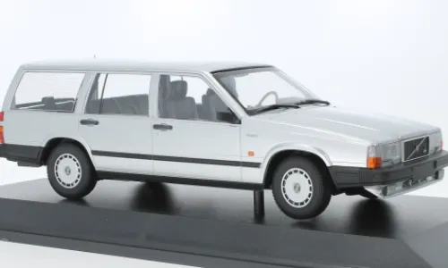Minichamps Volvo 740 GL Break, silber, 1986, 1:18, New