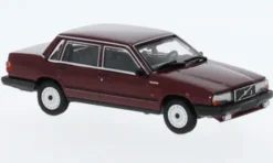 Minichamps Volvo 740 GL, dunkelrot, 1986, 1:87, New