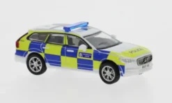 Micro City 87 Volvo V90, weiss/blau, 2017, Police (GB), 1:87, New
