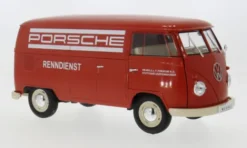 Welly VW Bulli T1, 1963, Porsche Renndienst, 1:18,