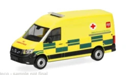 Herpa VW Crafter Kasten HD, Ambulance Croix Rouge (BE), 1:87, Hot