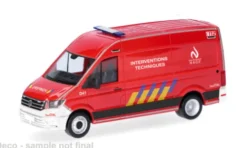 Herpa VW Crafter Kasten HD, Feuerwehr Interventions Techniques (B), 1:87,