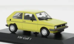 Maxichamps VW Golf I, gelb, 1980, 1:43, Best