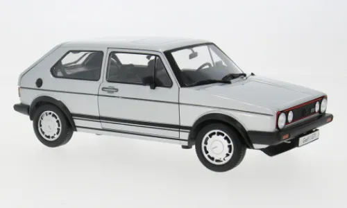 Welly VW Golf I GTI, silber, 1983, 1:18, New