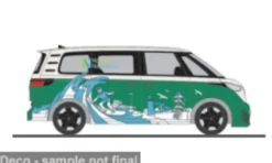 Rietze VW ID.Buzz People, Norden Norddeich, 1:87, Hot