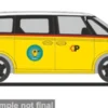 Rietze VW ID.Buzz People, Post / Appenzell, 1:87, Clearance