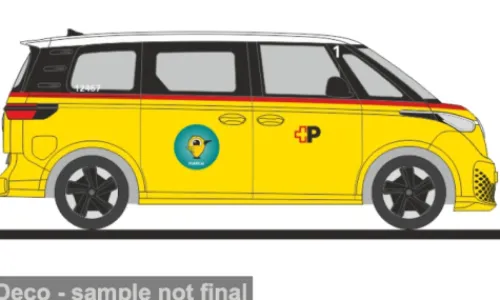 Rietze VW ID.Buzz People, Post / Appenzell, 1:87, Clearance