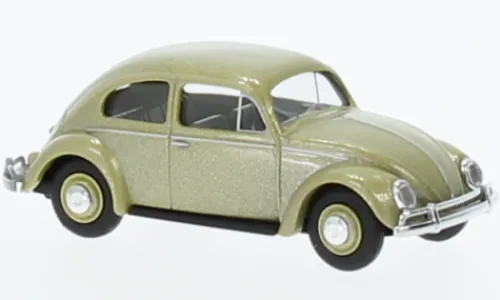 Busch VW Käfer Export, grün, 1955, 1:87, New