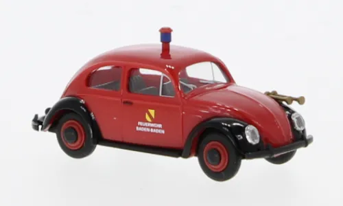 Busch VW Käfer, 1952, Feuerwehr Baden Baden, 1:87, Sale
