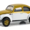 Greenlight VW Käfer, gold/weiss, 1950, 1:64, New