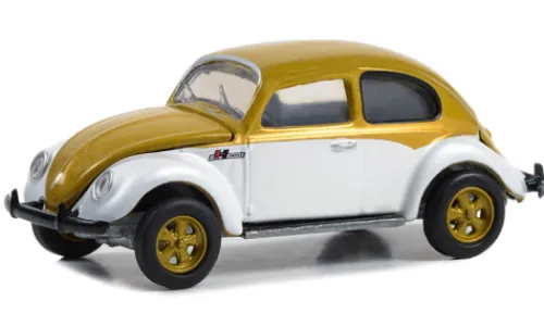 Greenlight VW Käfer, gold/weiss, 1950, 1:64, New