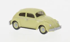 Wiking VW Käfer 1200, hellgelb, 1960, 1:87,