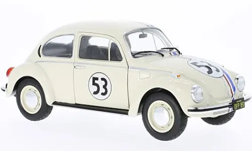 Solido VW Käfer 1303 Racer, beige/Dekor, 1973, 1:18, Sale