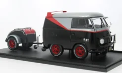 Solido VW Kool Kombi, schwarz/silber, 2024, 1:18, Hot