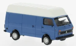 Brekina VW LT Hochraum-Kasten, blau, 1975, 1:87, Best
