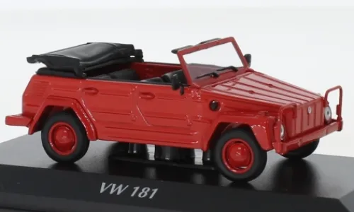 Maxichamps VW 181, rot, 1979, 1:43, New