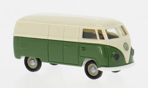 Brekina VW T1a Kasten, hellbeige/grün, 1950, 1:87, Online