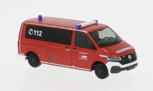 Rietze VW T6.1, BASF Werkfeuerwehr Münster, 1:87, Discount